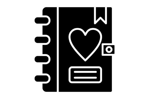 Diary Glyph Icon: Your Ultimate Visual Language for Digital and Print Design