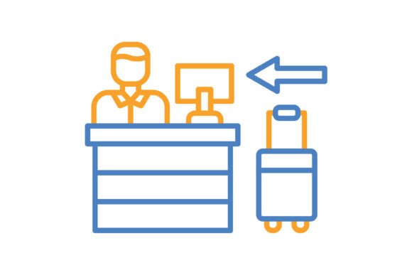 Enhancing Visual Communication: The Power of the Check in Blue Orange Line Icon