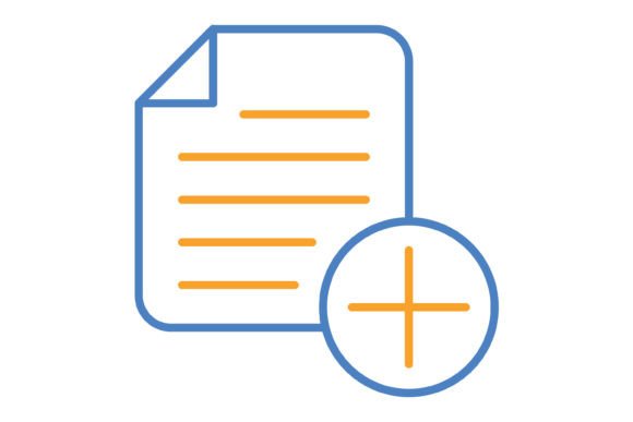 Evaluating the Add Blue Orange Line Icon Set for Your Design Projects