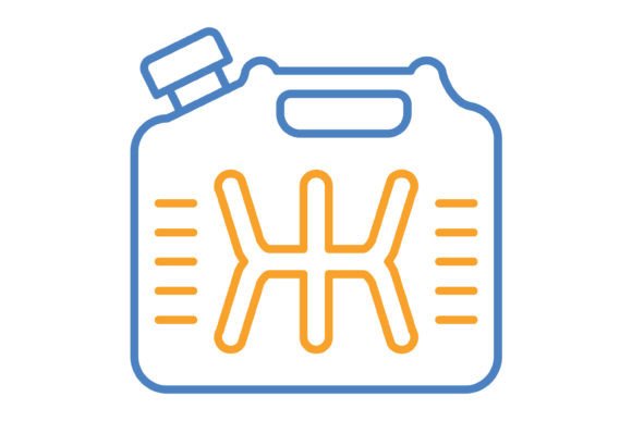 Integrating the Fuel Blue Orange Line Icon Set into Your Professional Workflow
