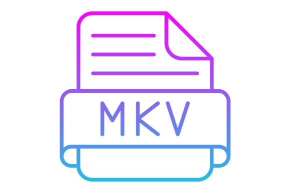 Mkv File Line Gradient Icon: A Modern Visual Guide