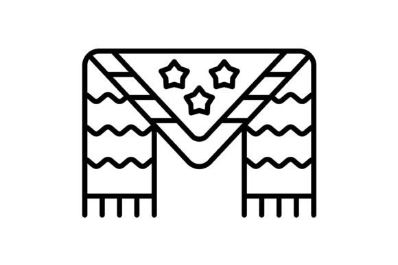 Optimizing Visual Communication: The Strategic Value of the Shawl Outline Icon Set