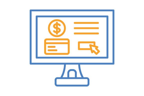 The Complete Guide to the Online Payment Blue Orange Line Icon