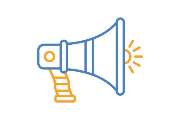 The Essential Guide to the Megaphone Blue Orange Line Icon: From Digital Design to Real-World Impact