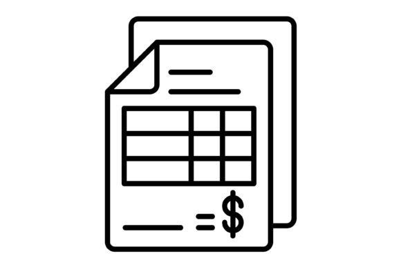 The Invoice Outline Icon: A Modern Visual Language for Digital Commerce