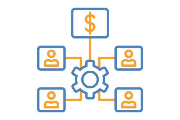 Why the Organization Blue Orange Line Icon is a Must-Have for Modern Digital Projects