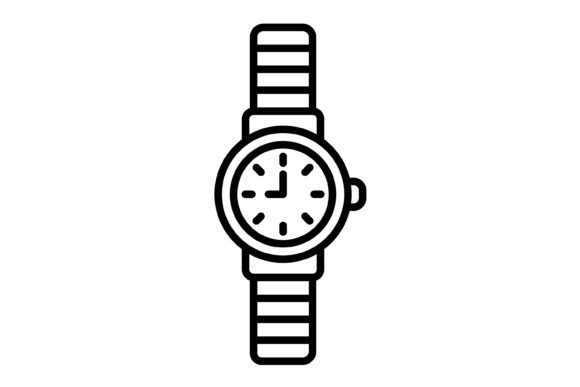 Wristwatch Outline Icon: A Practical Evaluation for Digital and Print Projects